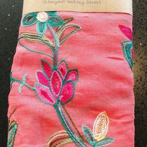 NWT Beautiful embroidered scarf.